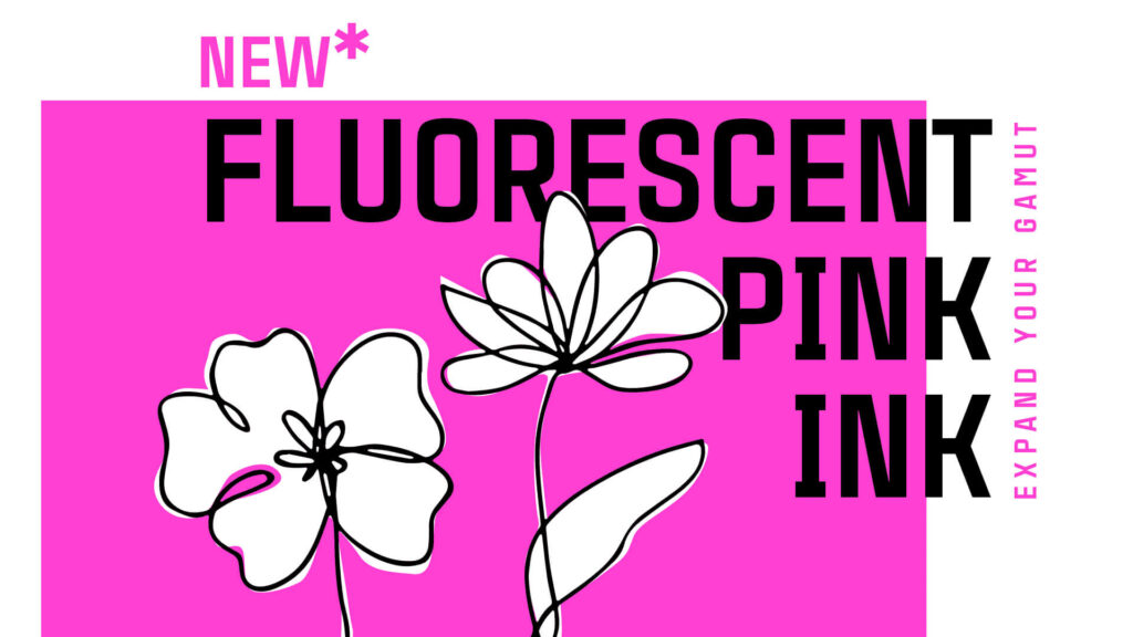 Bright pink ink with floral design, perfect for vibrant tattoo art and creative ink projects.